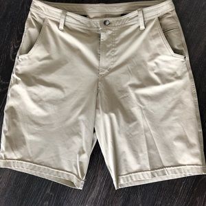 Men’s lululemon 36 Khaki Shorts! Like New!